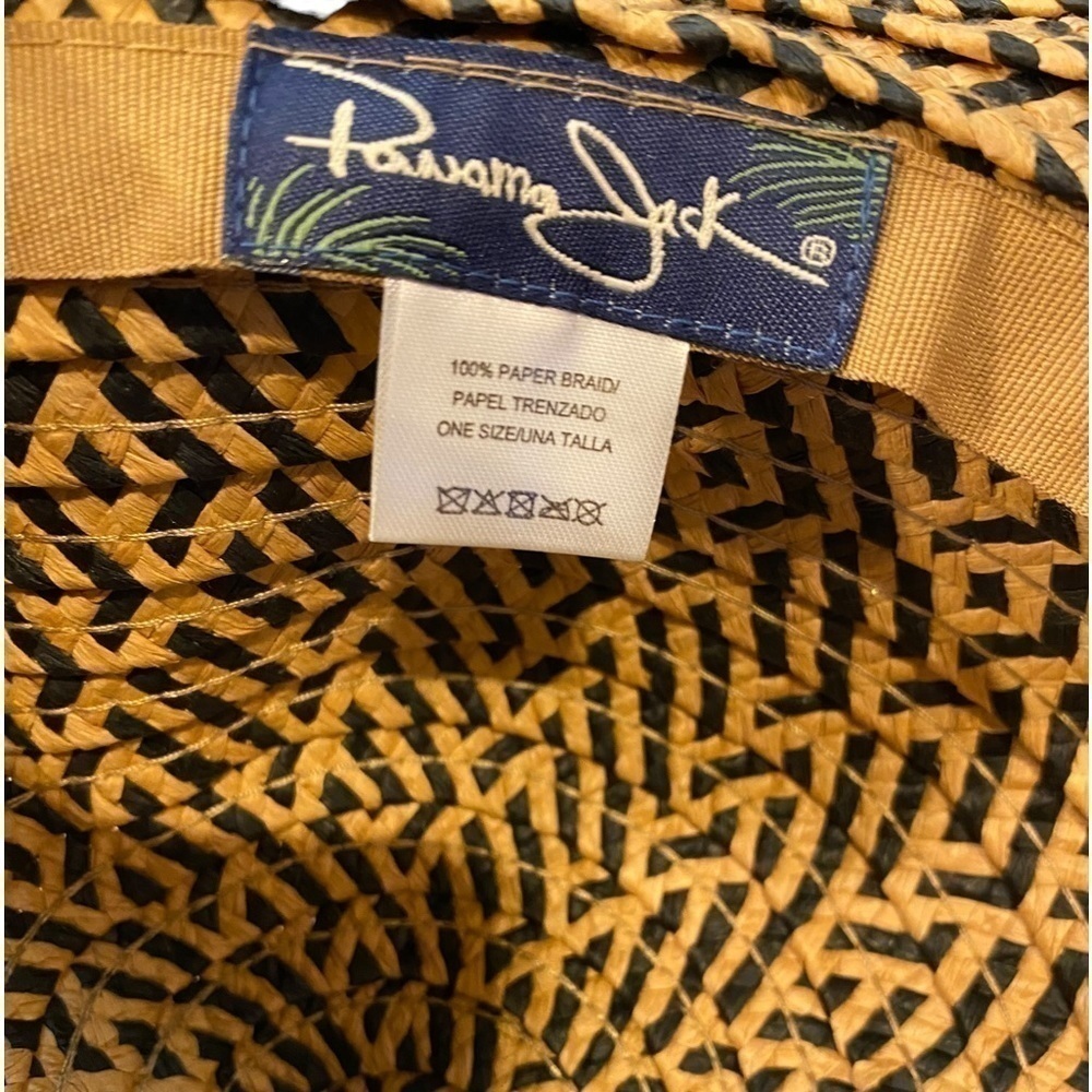Panama Jack Women's Paper Braid Sun Hat O/S - Picture 5 of 9